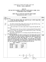 đáp án đề thi lí thuyết tốt nghiệp khóa 2 - điện công nghiệp - mã đề thi mã đề thi dcn - lt (44)