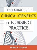 Essentials of Clinical Genetics in Nursing Practice potx