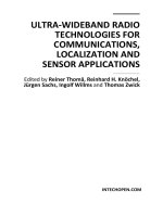 ULTRA-WIDEBAND RADIO TECHNOLOGIES FOR COMMUNICATIONS, LOCALIZATION AND SENSOR APPLICATIONS ppt