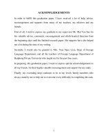 A study on the sounds of vowels and consonants in English