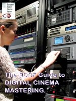 THE EDCF GUIDE TO DIGITAL CINEMA MASTERING potx