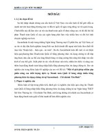 Đề tài “Một số giải pháp nhằm góp phần nâng cao chất lượng dịch vụ Thanh toán Quốc tế hàng nhập khẩu bằng phương thức tín dụng chứng từ tại Sacombank – Chi nhánh Tân Bình” potx