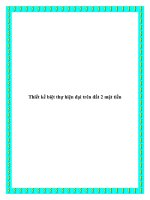 Thiết kế biệt thự hiện đại trên đất 2 mặt tiền doc