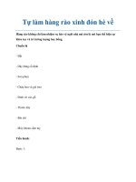 Tự làm hàng rào xinh đón hè về ppt