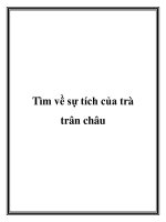 Tìm về sự tích của trà trân châu. potx