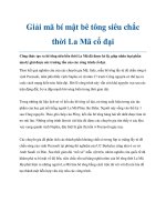 Giải mã bí mật bê tông siêu chắc thời La Mã cổ đại pot