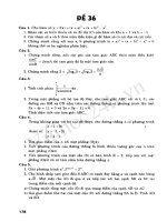 Tuyển Tập 45 Đề Ôn Thi Đại Học Toán 2013 - Đề 32 pot