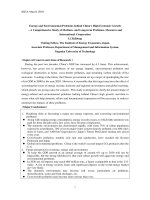 Energy and Environmental Problems behind China’s High Economic Growth – A Comprehensive Study of Medium- and Long-term Problems, Measures and International Cooperation pptx