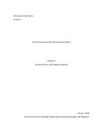 New Generation of Russian Economic Studies ppt