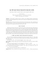 Hai tiếp cận tới bài toán xấp xỉ phi tuyến. pdf
