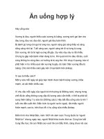 Ăn uống hợp lý docx