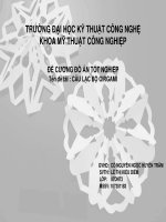 Đồ án:Câu lạc bộ Oirgami potx