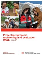 Project/programme monitoring and evaluation (M&E) guide doc