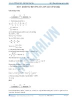 Bài giảng khảo sát độ cứng của lò xo phần tiếp theo mở rộng