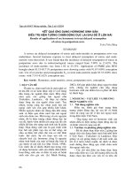 Kết quả ứng dụng hormone sinh sản điều trị hiện tượng chậm động dục lại sau đẻ ở lợn nái ppt