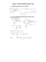 Chương 5: Cơ bản về khuếch đại thuật toán doc