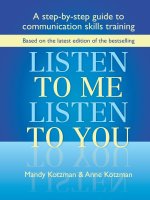a step by step guide to english communication skills - listen to me listen to you