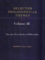 The Devil in Modern Philosophy