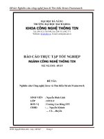 Nghiên cứu công nghệ java và tìm hiểu struts framework