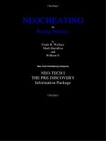 Neocheating the Unbeatable Weapon in Poker Black Jack Bridge and Gin