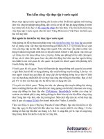 Tìm kiếm công việc thực tập ở nước ngoài pot