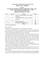 đáp án đề thi thực hành-quản trị doanh nghiêp vừa và nhỏ-mã đề thi qtdnvvn-th(47)