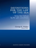 Definitions for the Law of the Sea potx