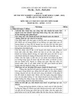 đáp án đề thi lý thuyết-quản trị khách sạn-mã đề thi qtks_th(21)