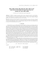 Điều khiển trong điều kiện bất định trên cơ sở logic mờ và khả năng sử dụng đại số gia tử trong các luật điều khiển. doc