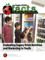 Sugary Drink FACTS: Evaluating Sugary Drink Nutrition and Marketing to Youth docx