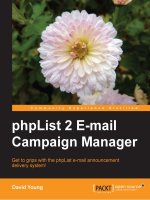 PhpList 2 E-mail Campaign Manager potx