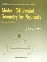 Modern differential geometry for physicists 2nd ed ,   c  isham
