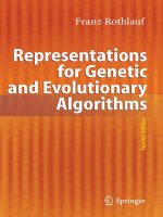 representations for genetic and evolutionary algorithms 2nd ed. - f. rothlauf