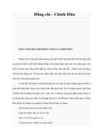 Đồng chí - Chính Hữu docx