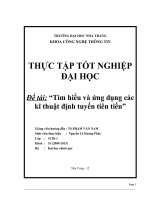 Đề tài: Tìm hiểu và ứng dụng các kĩ thuật định tuyến tiên tiến ppt