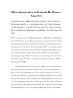 Những tính năng mới lạ và độc đáo của The Messenger Yahoo! New potx