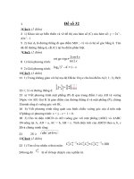Đề thi thử đại học môn toán năm 2013 - THPT Lý Thường Kiệt - Hải Phòng - Đề số 32 potx