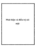 Phát hiện và điều trị sỏi mật doc