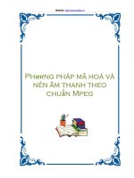 Phương pháp mã hoá và nén âm thanh theo chuẩn Mpeg potx