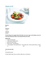 Salad cá hồi pptx