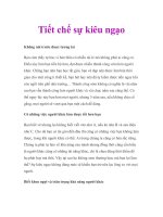 Tiết chế sự kiêu ngạo potx