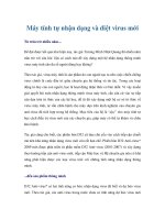 Máy tính tự nhận dạng và diệt virus mới pot