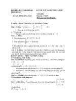 Đề Thi Thử Đại Học Toán 2013 - Đề 36 ppt