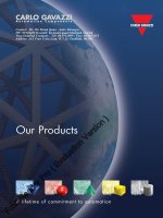 Carlo products datasheet