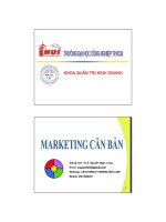 marketing căn bản - chương 4 giá cả (ts nguyễn ngọc long)