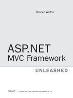 ASP NET MVC framework unleashed   stephen walther