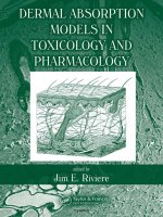 DERMAL ABSORPTION MODELS IN TOXICOLOGY AND PHARMACOLOGY doc
