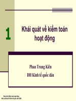  chương 1 tổng quan về kiểm toán hoạt động