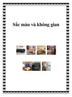 Sắc màu và không gian docx