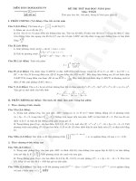 Đề thi thử đại học môn toán năm 2013 docx